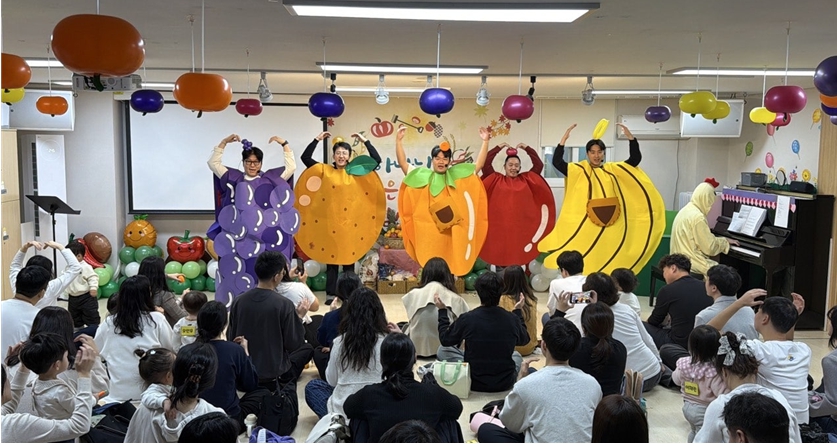 감사와 은혜가 넘친 영아부 추수감사주일 이야기