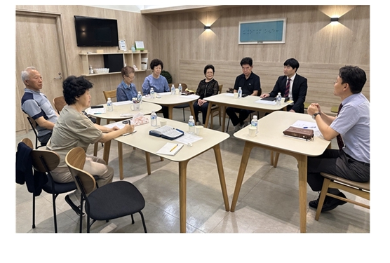 담임목사님과 함께 한 《올백구역예배》 담임목사님과 함께 한 《올백구역예배》