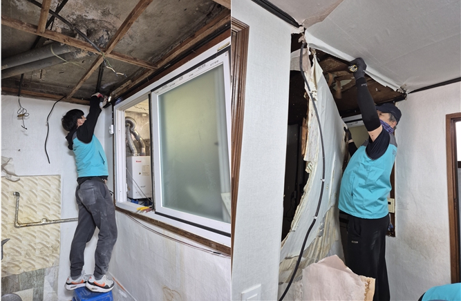 “열정을 더해 이웃의 집을 세우다”