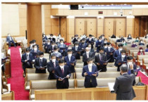 남선교회 연합 헌신예배, 정유근 목사님 환송식