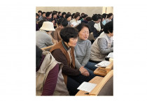중보기도 산상기도회를 마치고
