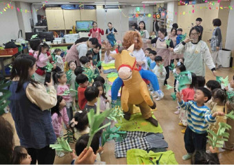 유아부에서 울리는 호산나~ 호산나~
